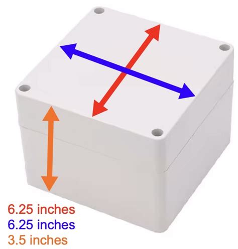 6x6 junction box|6 inch round junction box.